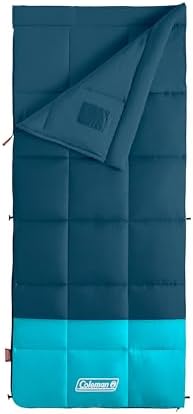 Coleman Kompact 20°F/30°F/40°F Sleeping Bag, Cool-Weather Adult Sleeping Bag with Heat Retention, Stuff Sack, & Snag-Free Zipper, Great for Camping, Sleepovers, Guests & More - Image 2