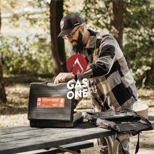 Gas One GS-3400P Propane or Butane Stove Dual Fuel Stove Portable Camping Stove - Patented - with Carrying Case Great for Emergency Preparedness Kit - Image 4