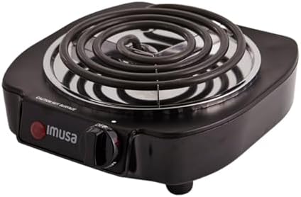 IMUSA Single Electric Burner, Black - Image 2