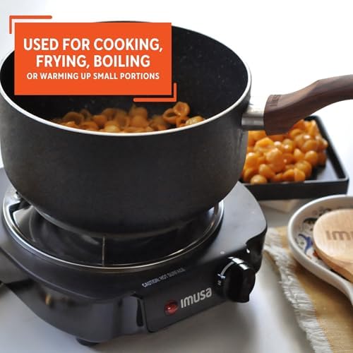 IMUSA Single Electric Burner, Black - Image 7